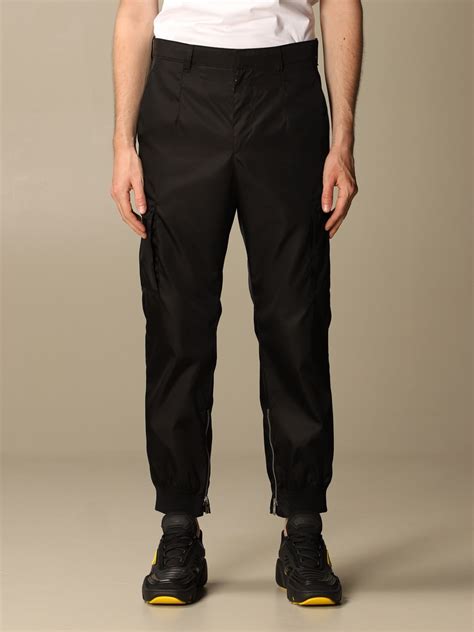 black gabardine pants prada|Black Technical Gabardine Pants .